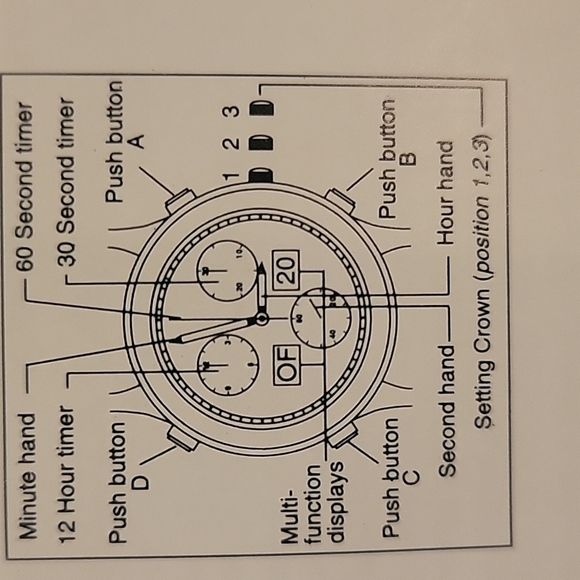 ESQ Swiss by Movado 9500 SLX Analog / Digital Chronograph Watch - Picture 4 of 6